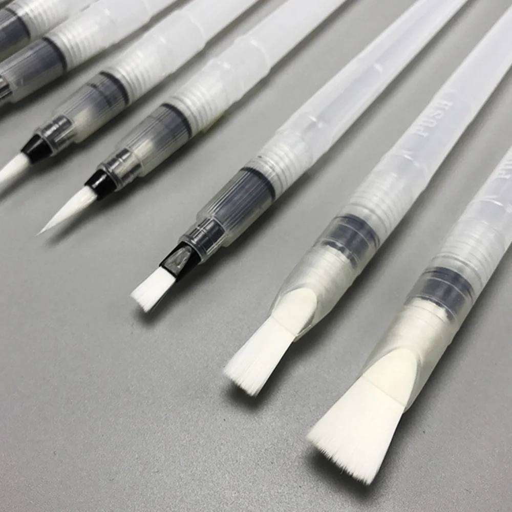 10pcs Water Coloring Brush Pens Watercolor Painting Brushes Pen Drawing Brush Pens for Water-soluble Pencil Water Color Markers 
10pcs Water Coloring Brush Pens Watercolor Painting Brushes Pen Drawing Brush Pens for Water-soluble Pencil Water Color Markers