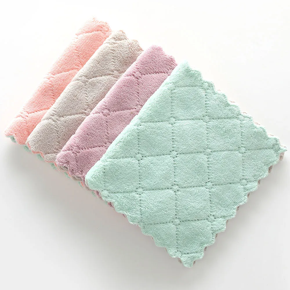 Coral Velvet Dishcloth Nonstick Oil Efficient Dish Towel Cloth Kitchen Cleaning Washing Polishing Cloth Wash Handtowel #763
Coral Velvet Dishcloth Nonstick Oil Efficient Dish Towel Cloth Kitchen Cleaning Washing Polishing Cloth Wash Handtowel #763