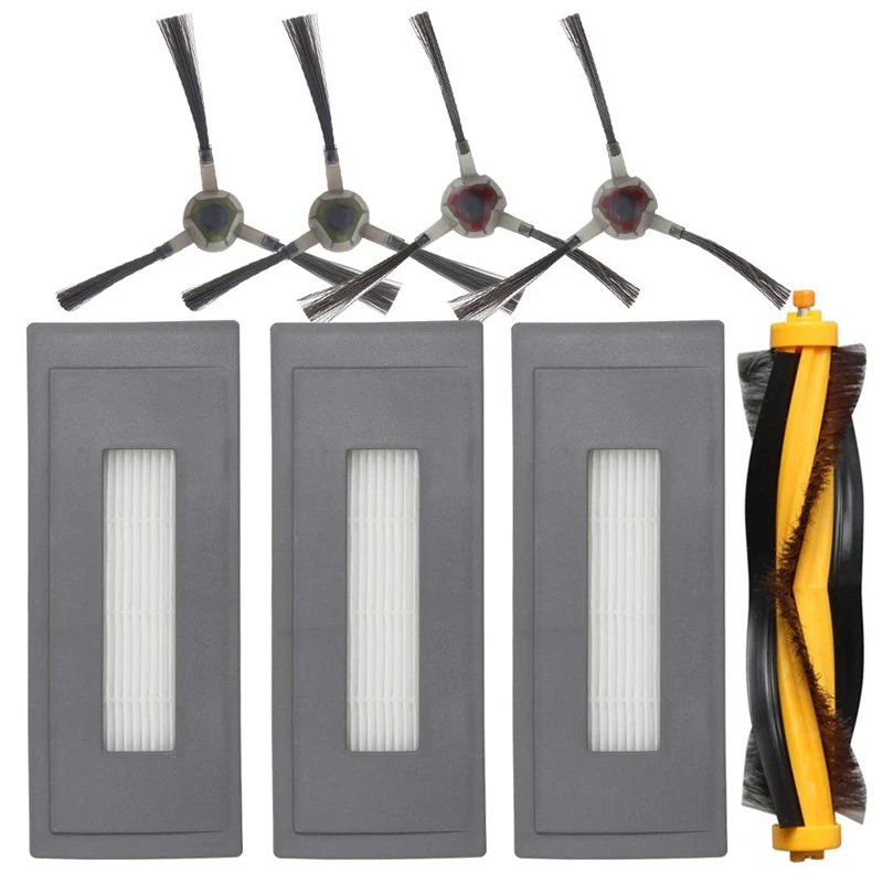 Replacement Accessories Kit Compatible For Ecovacs Deebot Ozmo 930 Robotic Vacuum Cleaner, 1 Main Brush 3 High Efficiency Filter
Replacement Accessories Kit Compatible For Ecovacs Deebot Ozmo 930 Robotic Vacuum Cleaner, 1 Main Brush 3 High Efficiency Filter