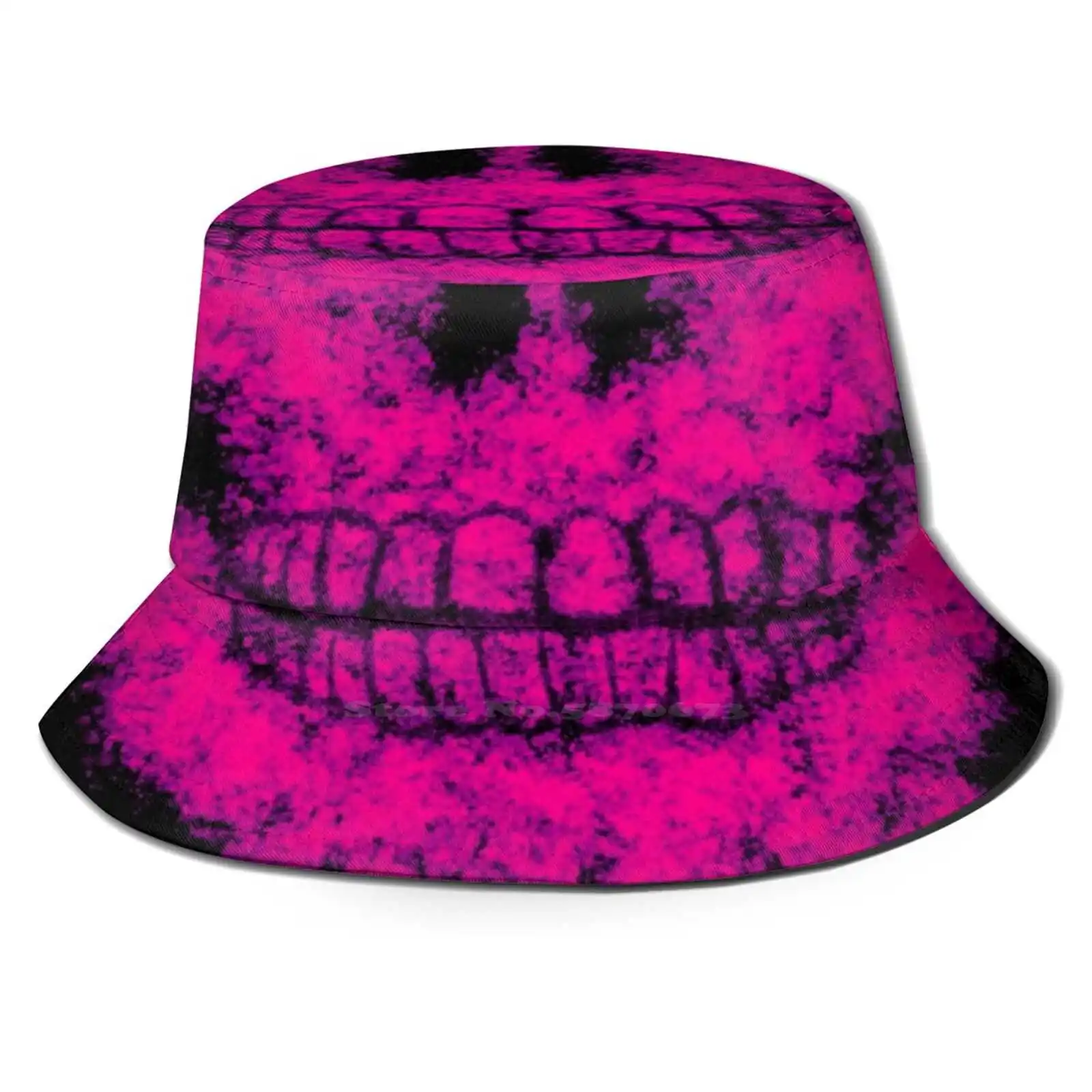 

Розовые шапки с рисунком черепа и брызг, уличная шапка, Солнцезащитная шапка, череп, скелет, рот, жуткий, жуткий, мордкий, розовый, смерти