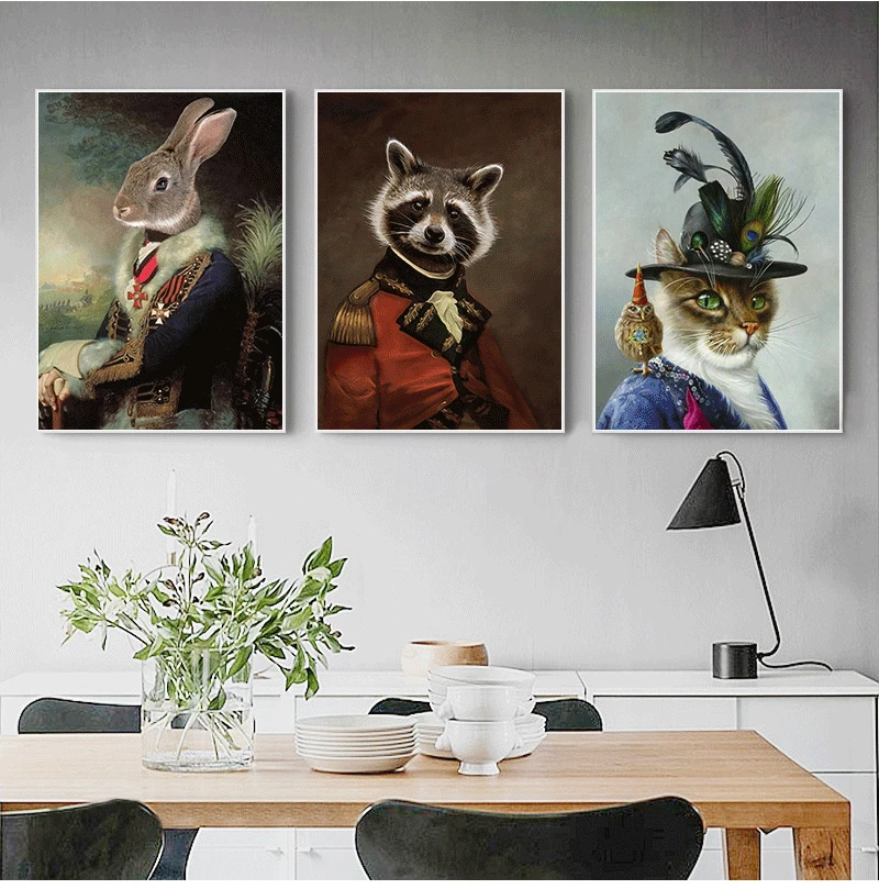 Nordic Rabbit Cat Animal Vintage Big Canvas Painting Art Zebra Lion Elephant Posters And Prints Wall Picture For Living Room
Nordic Rabbit Cat Animal Vintage Big Canvas Painting Art Zebra Lion Elephant Posters And Prints Wall Picture For Living Room