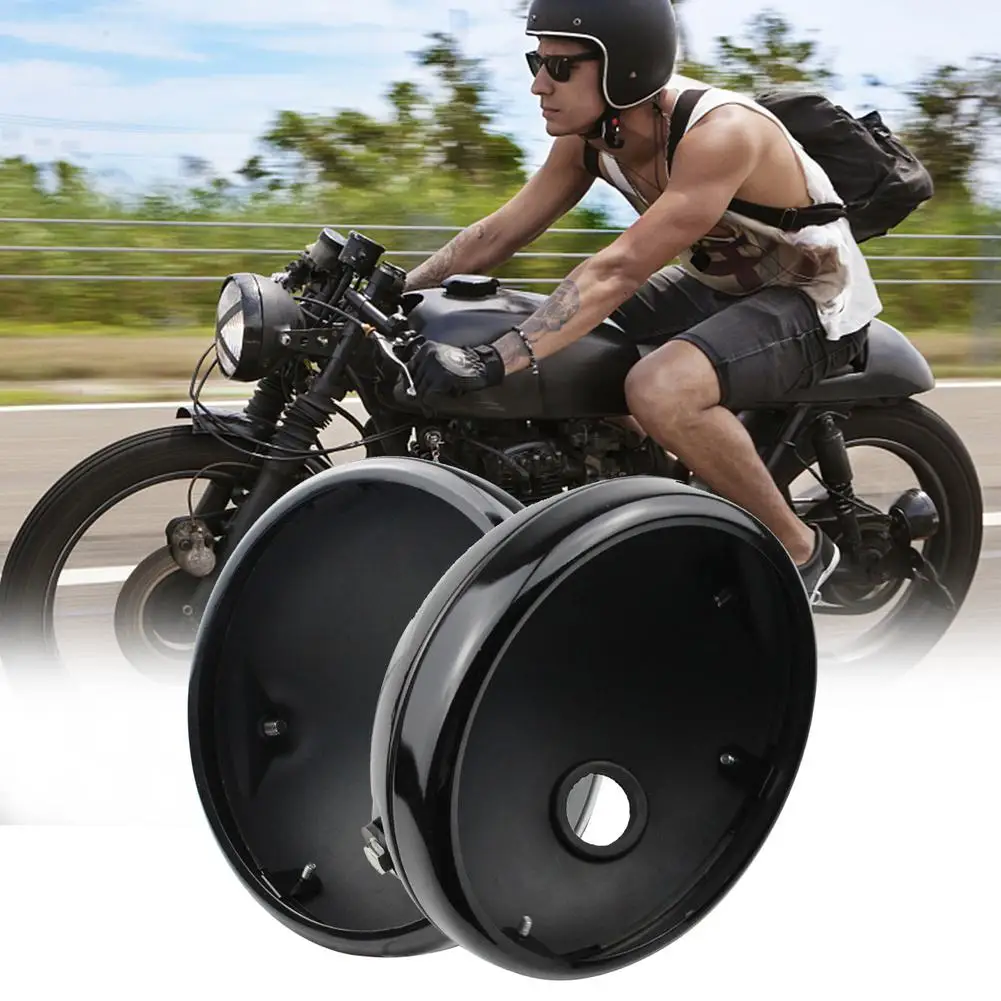 7'' Headlight Shell Cover For Motorcycle Bright Black Headlamp Housing Round Shield Metal Shell Moto Motorcycle Accessories
7'' Headlight Shell Cover For Motorcycle Bright Black Headlamp Housing Round Shield Metal Shell Moto Motorcycle Accessories