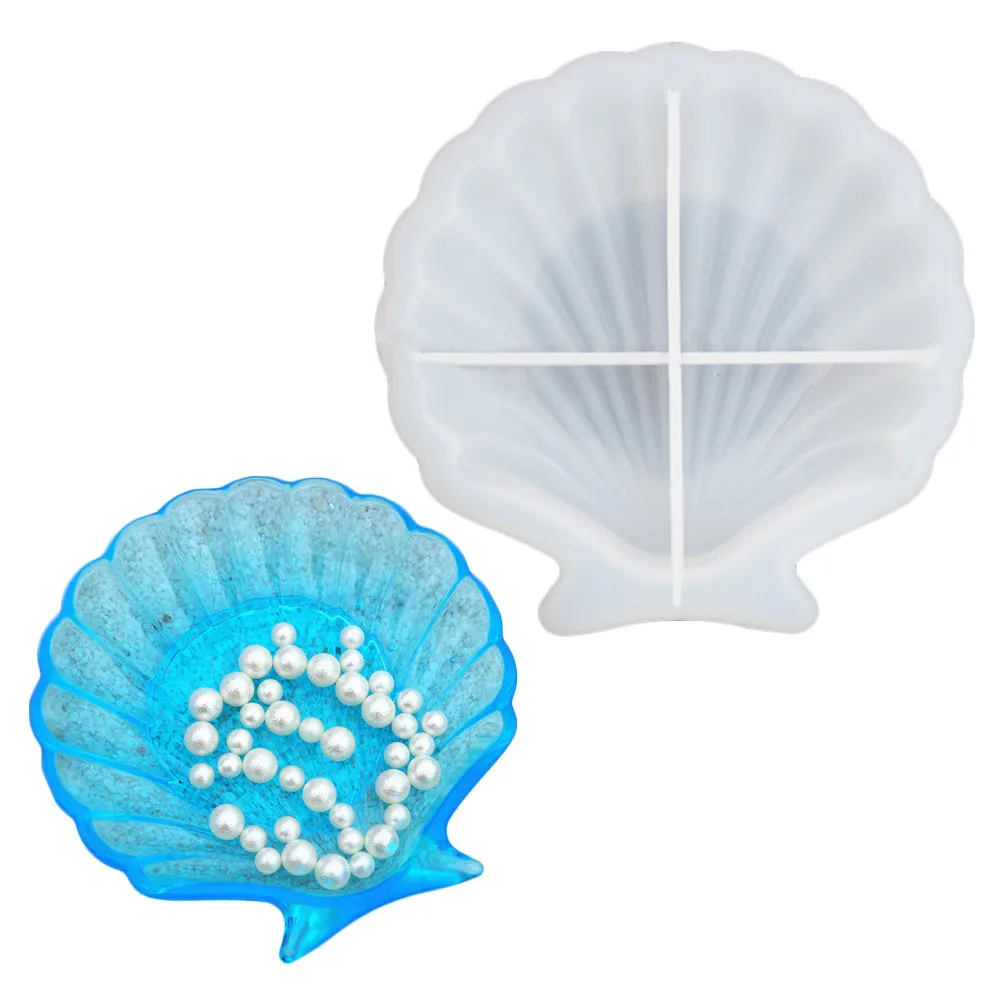 Resin Mold Ocean Shell Dish Mold Crystal Resin Plate Mold Food Serving Dish Silicone Casting Mould For DIY Crafts Valuable
Resin Mold Ocean Shell Dish Mold Crystal Resin Plate Mold Food Serving Dish Silicone Casting Mould For DIY Crafts Valuable