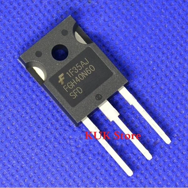 Оригинальный 100% новый FGH40N60SFD FGH40N60 SFD FGH40N60SFDTU 600V 40A IGBT TO 247 20 шт./лот|Запасные части| |