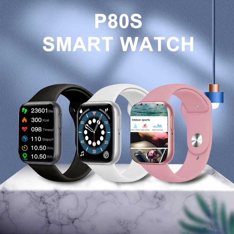 Original P80S Smart Watch 1.6inch HD FullTouchSreen BluetoothCall Waterproof HeartRate Fitness Tracker Remote Control Smartwatch
Original P80S Smart Watch 1.6inch HD FullTouchSreen BluetoothCall Waterproof HeartRate Fitness Tracker Remote Control Smartwatch
