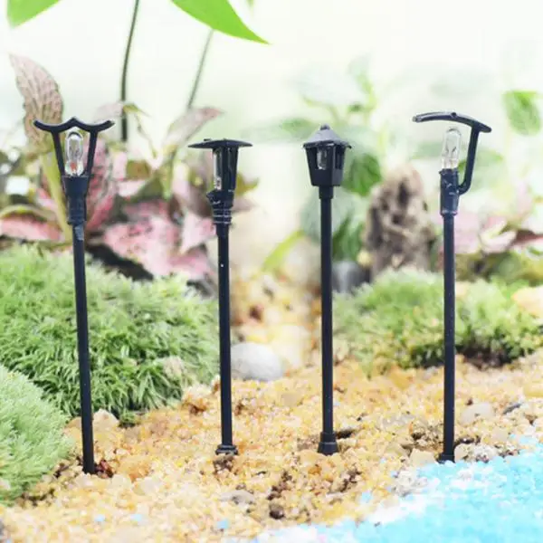 Street Lamp DIY Light Walkway Mini Model Accessories Outdoor Garden Modern Style Random Ecology Vintage
Street Lamp DIY Light Walkway Mini Model Accessories Outdoor Garden Modern Style Random Ecology Vintage