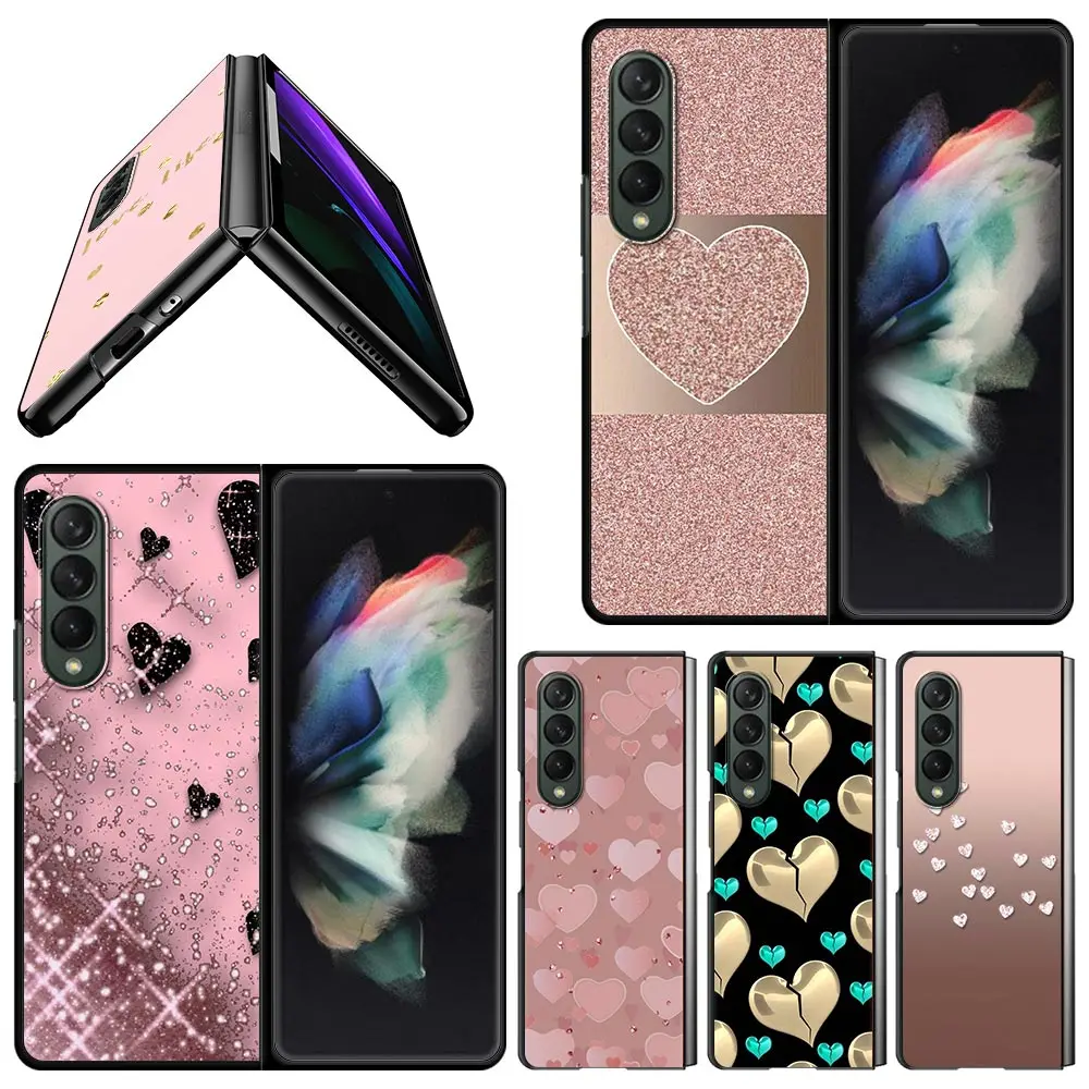 Phone Case for Samsung Galaxy Z Fold3 5G Case Hard Plastic Slim Phone Case For Galaxy Z Fold3 Cover Gold Colored Hearts
Phone Case for Samsung Galaxy Z Fold3 5G Case Hard Plastic Slim Phone Case For Galaxy Z Fold3 Cover Gold Colored Hearts