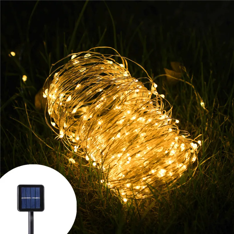 50/100/200/300 LED Solar Light Outdoor Lamp String Lights for Holiday Christmas Party Waterproof Fairy Lights Garden Garland
50/100/200/300 LED Solar Light Outdoor Lamp String Lights for Holiday Christmas Party Waterproof Fairy Lights Garden Garland