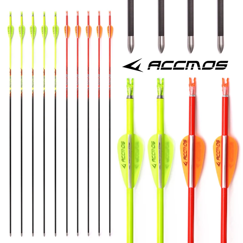 ID 4.2mm Orange /Yellow Pure Carbon Arrow Spine 400/500/600/700/800/900/1000 Archery Arrows For Compound /Recuvre Bow Shooting
ID 4.2mm Orange /Yellow Pure Carbon Arrow Spine 400/500/600/700/800/900/1000 Archery Arrows For Compound /Recuvre Bow Shooting