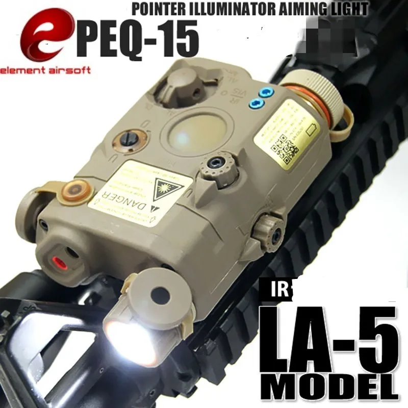 Element Airsoft LA5 PEQ15 тактическое оружие Светильник ИК Red Dot лазерная указка стремясь