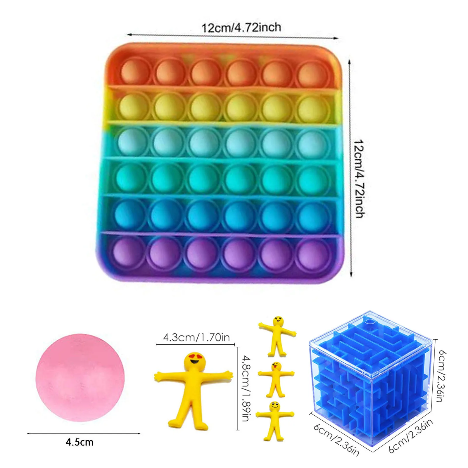 Fidget Toys Anti Stress Toy Set Stretchy Strings Mesh Marble Relief Gift for Adults Girl Children Sensory Antistress Relief Toys
Fidget Toys Anti Stress Toy Set Stretchy Strings Mesh Marble Relief Gift for Adults Girl Children Sensory Antistress Relief Toys