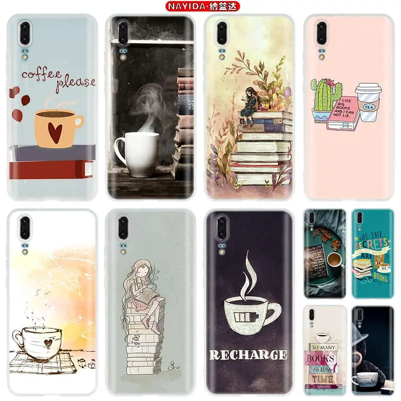 Чехлы книжки кофейного цвета для huawei p20 P8 P9 P10 p30 Lite 2017 Plus P 20 30 Pro Smart Z 2019 Fundas|Бамперы|