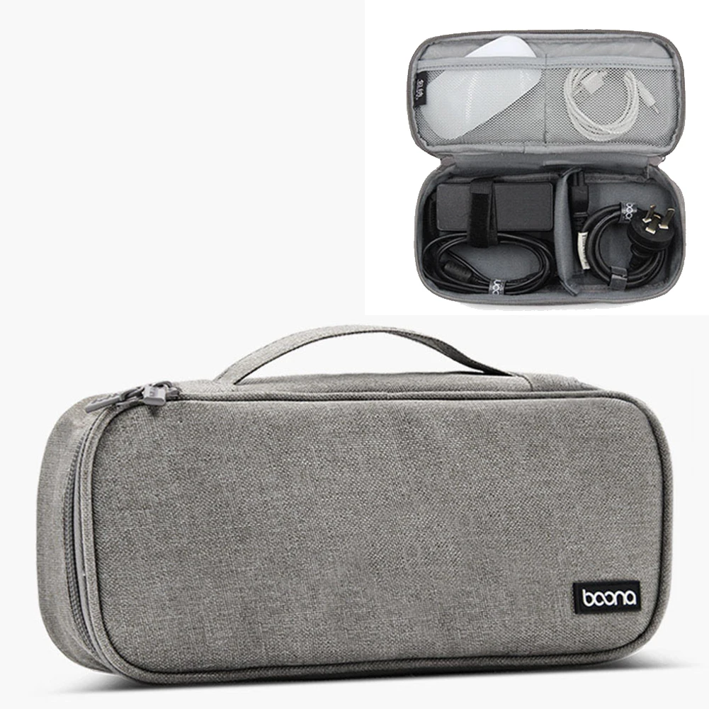 New Travel Electronics Cable Organizer Bag Portable Storage Case Zippered for USB Cables Laptop Charger Organizer Dropshipping
New Travel Electronics Cable Organizer Bag Portable Storage Case Zippered for USB Cables Laptop Charger Organizer Dropshipping