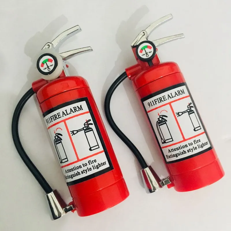 Fire Extinguisher Creative Lighter Metal Flashlight Torch Free Butane Tracheal Lighter Inflatable Cigar Lighter
Fire Extinguisher Creative Lighter Metal Flashlight Torch Free Butane Tracheal Lighter Inflatable Cigar Lighter