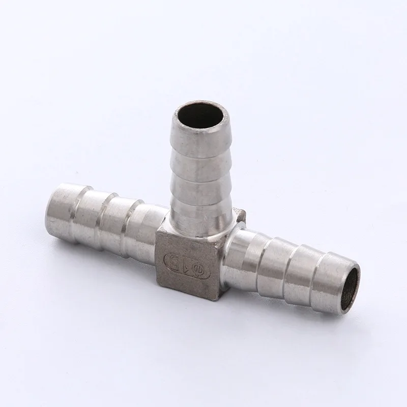 304 Stainless Steel T-shaped Pagoda Joint Tee Joint Plumbing Hardware Accessories Leather Hose Water Pipe Fittings 1/8” 3/4“ 1/2
304 Stainless Steel T-shaped Pagoda Joint Tee Joint Plumbing Hardware Accessories Leather Hose Water Pipe Fittings 1/8” 3/4“ 1/2