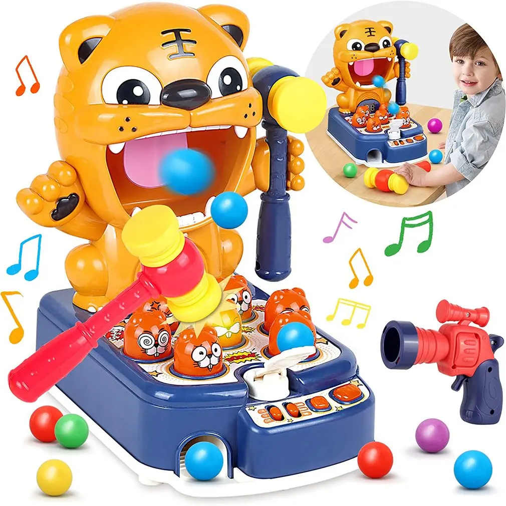 Kid Children Educational Toys Interactive Early Learning Pounding Puzzle Parent-child Game Cute Tiger Hammering Hamster Dropship
Kid Children Educational Toys Interactive Early Learning Pounding Puzzle Parent-child Game Cute Tiger Hammering Hamster Dropship