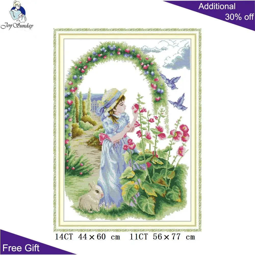 Joy Sunday Enjoy Цветочная девушка RA265 14CT 11CT считает и штампованный домашний декор Наслаждайтесь цветами девушки наборы для вышивки крестиком
Joy Sunday Enjoy Цветочная девушка RA265 14CT 11CT считает и штампованный домашний декор Наслаждайтесь цветами девушки наборы для вышивки крестиком