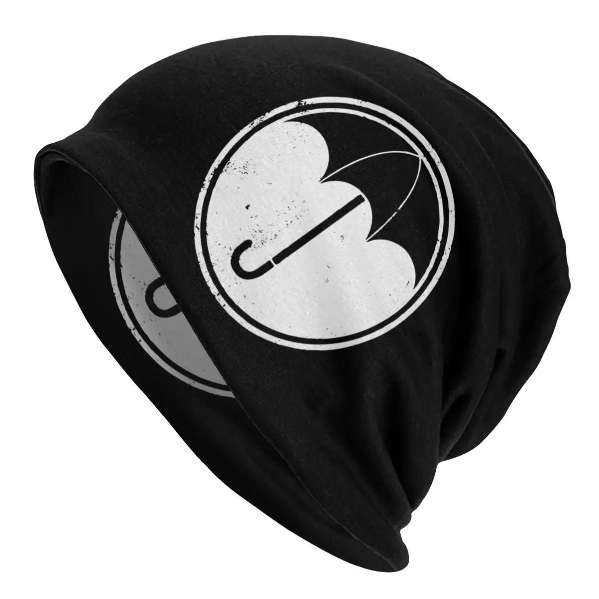 

Umbrella Academy Symbol Cha Diego Vanya Comic Cap Hip Hop Skullies Beanies Hats Men Spring Warm Dual-use Bonnet Knitted Hat