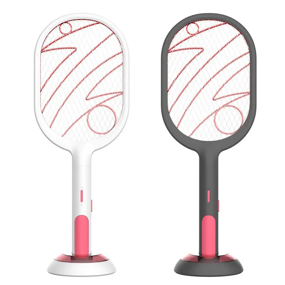 USB Charging Handheld Two Functions Practical Mosquito Swatter Electric Mosquito Swatter Mosquito Lamp LED Trap Control
USB Charging Handheld Two Functions Practical Mosquito Swatter Electric Mosquito Swatter Mosquito Lamp LED Trap Control