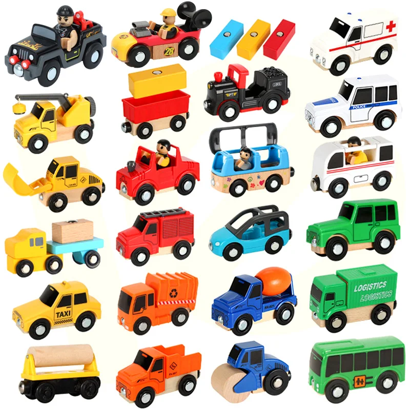 Wooden Tracks Accessories Magnetic Train Car Toys Wood Railway Toy Fit Brand Wood Tracks For Kids Gifts
Wooden Tracks Accessories Magnetic Train Car Toys Wood Railway Toy Fit Brand Wood Tracks For Kids Gifts