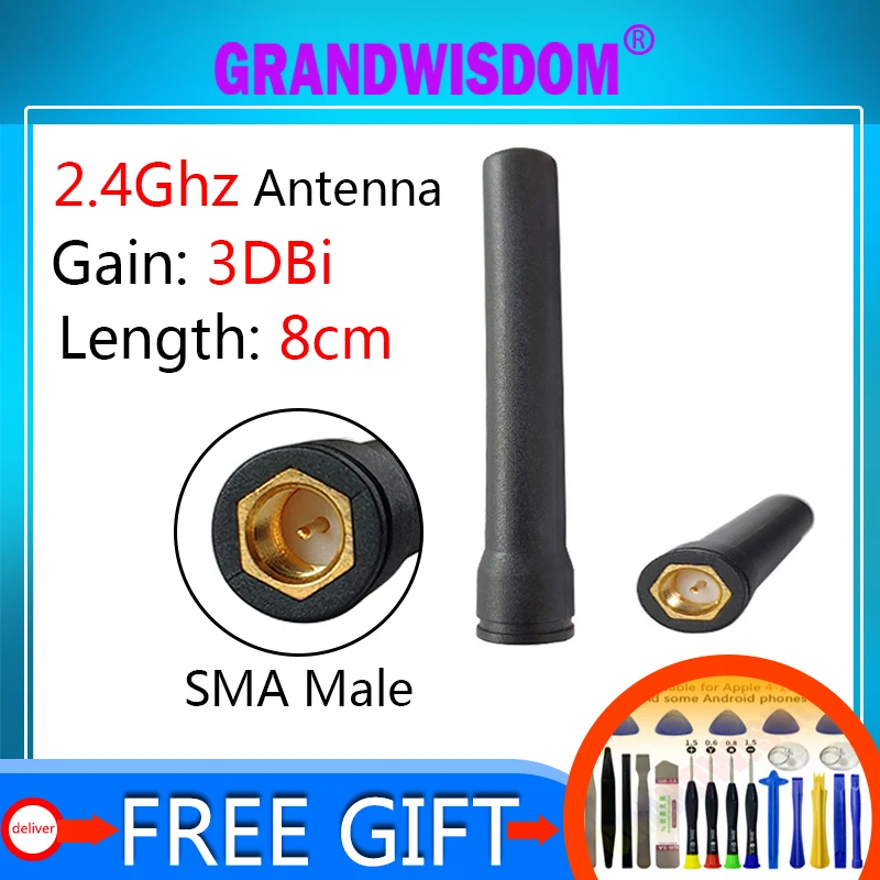 Антенна wi-fi 2,4 ГГц 2dBi-3dbi антенна SMA Штекерный разъем 2,4 ГГц антенна wi-fi 2,4 ГГц антенна wi-fi для беспроводных роутеров антенны
Антенна wi-fi 2,4 ГГц 2dBi-3dbi антенна SMA Штекерный разъем 2,4 ГГц антенна wi-fi 2,4 ГГц антенна wi-fi для беспроводных роутеров антенны