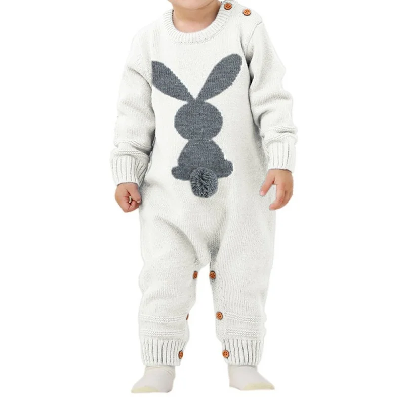Fashion Keep Warm Baby Autumn Rompers Sets Rabbit Baby Jumpsuits Overall Long Sleevele Knitted Casual Clothes 2021 New Jumpsuit
Fashion Keep Warm Baby Autumn Rompers Sets Rabbit Baby Jumpsuits Overall Long Sleevele Knitted Casual Clothes 2021 New Jumpsuit