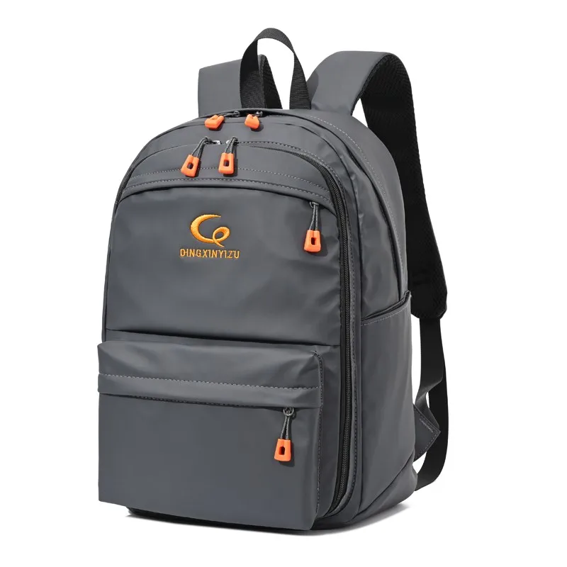 Solid Color Fashion Men's Backpack Nylon Waterproof School Bag for Boys Large-capacity Laptop Backpacks Leisure Travel Bags 2021
Solid Color Fashion Men's Backpack Nylon Waterproof School Bag for Boys Large-capacity Laptop Backpacks Leisure Travel Bags 2021