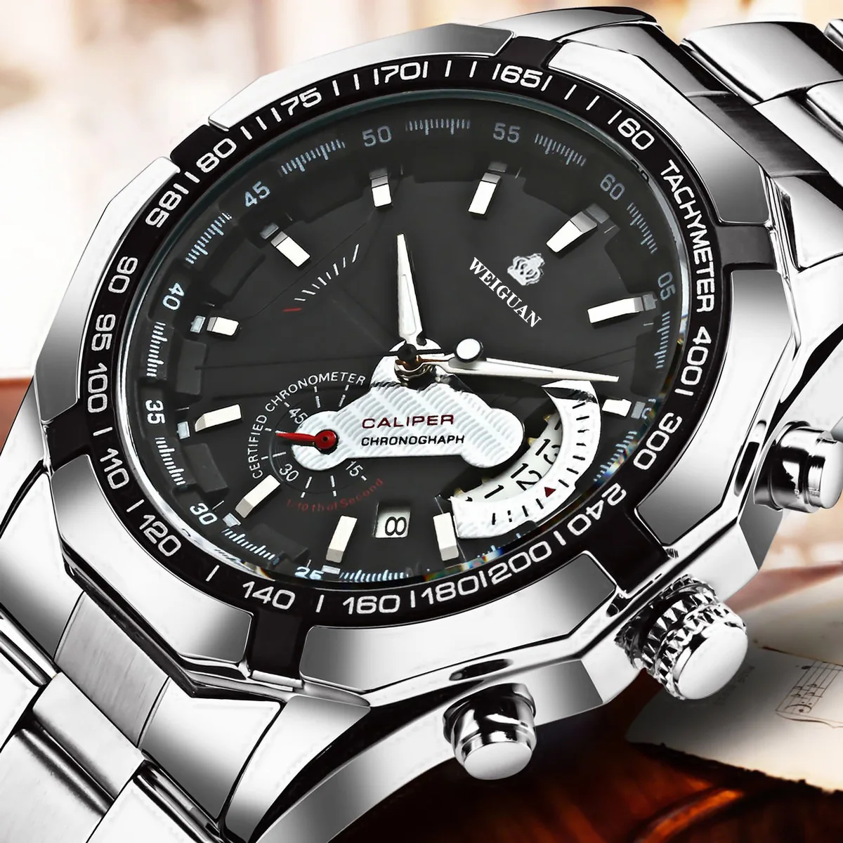 WG Automatic Movement Watch Imported Movement Mechanical Watch Waterproof Luminous Double Calendar Ladies Famous Watch
WG Automatic Movement Watch Imported Movement Mechanical Watch Waterproof Luminous Double Calendar Ladies Famous Watch