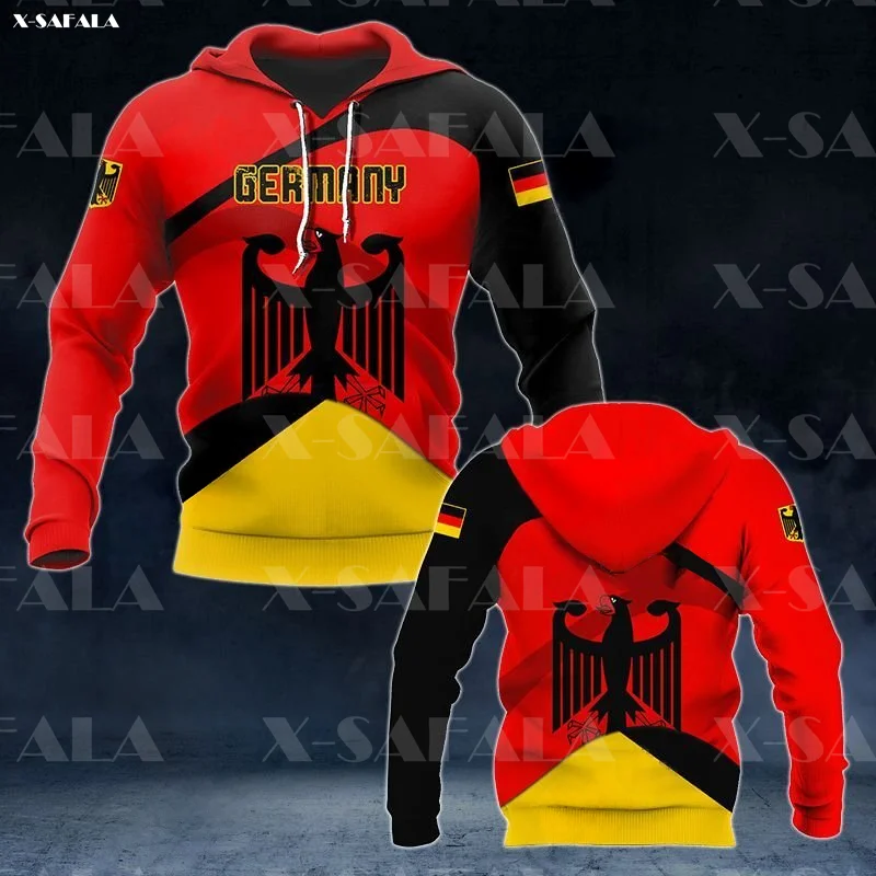 Germany Eagle Flag NEW Style Army Printed Military Cloth Man Female Zipper Hoodie Pullover Sweatshirt Hooded Jersey Tracksuits
Germany Eagle Flag NEW Style Army Printed Military Cloth Man Female Zipper Hoodie Pullover Sweatshirt Hooded Jersey Tracksuits