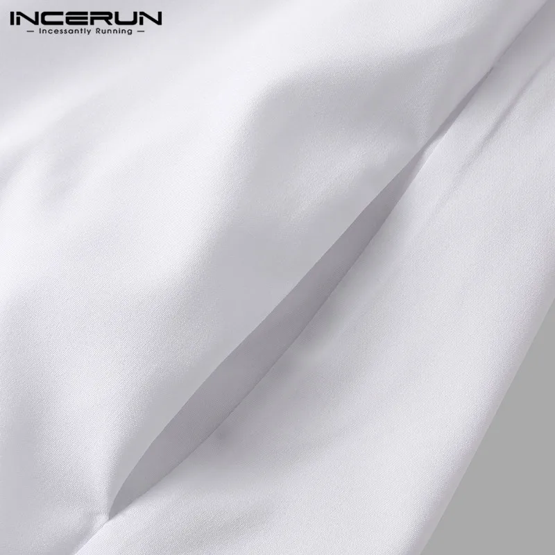 INCERUN Mens Fashion Muslim Shirts Autumn Long Sleeve Round Neck Camisa Casual Solid Long Style Tops Men Pocket Shirts Plus Size
INCERUN Mens Fashion Muslim Shirts Autumn Long Sleeve Round Neck Camisa Casual Solid Long Style Tops Men Pocket Shirts Plus Size
