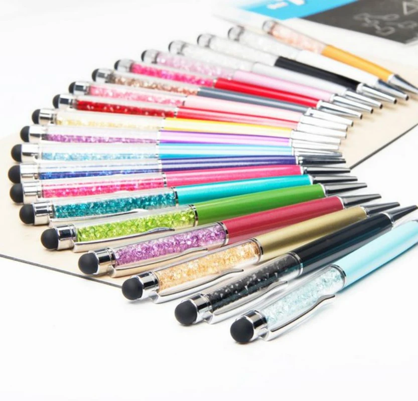 New 1Pcs Creative Crystal Pen Diamond Ballpoint Pens Stationery Ballpen 0.7mm Small Oil Pen Exquisite Writing Tool
New 1Pcs Creative Crystal Pen Diamond Ballpoint Pens Stationery Ballpen 0.7mm Small Oil Pen Exquisite Writing Tool