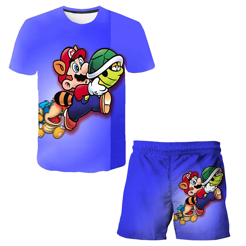 2021 Summer Baby Boys T Shirt Hot Games Mario-bros Tshirts Suits Children's Clothing Sets T-shirt & Shorts Girls Boys Clothes
2021 Summer Baby Boys T Shirt Hot Games Mario-bros Tshirts Suits Children's Clothing Sets T-shirt & Shorts Girls Boys Clothes