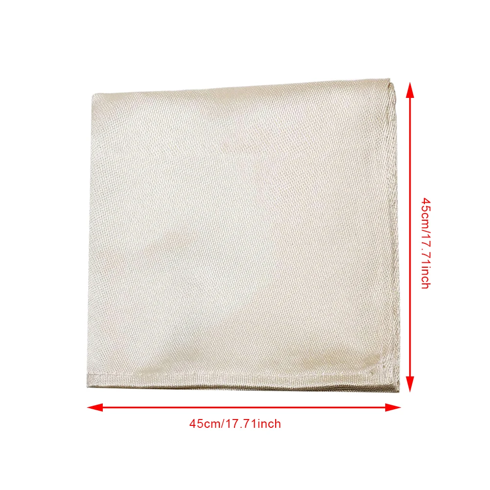 45*45cm Barbecue Fire Blanket Fire Blanket Glass Fiber Insulation Mat Outdoor Camping Fire Cloth High Temperature Anti-Scald
45*45cm Barbecue Fire Blanket Fire Blanket Glass Fiber Insulation Mat Outdoor Camping Fire Cloth High Temperature Anti-Scald