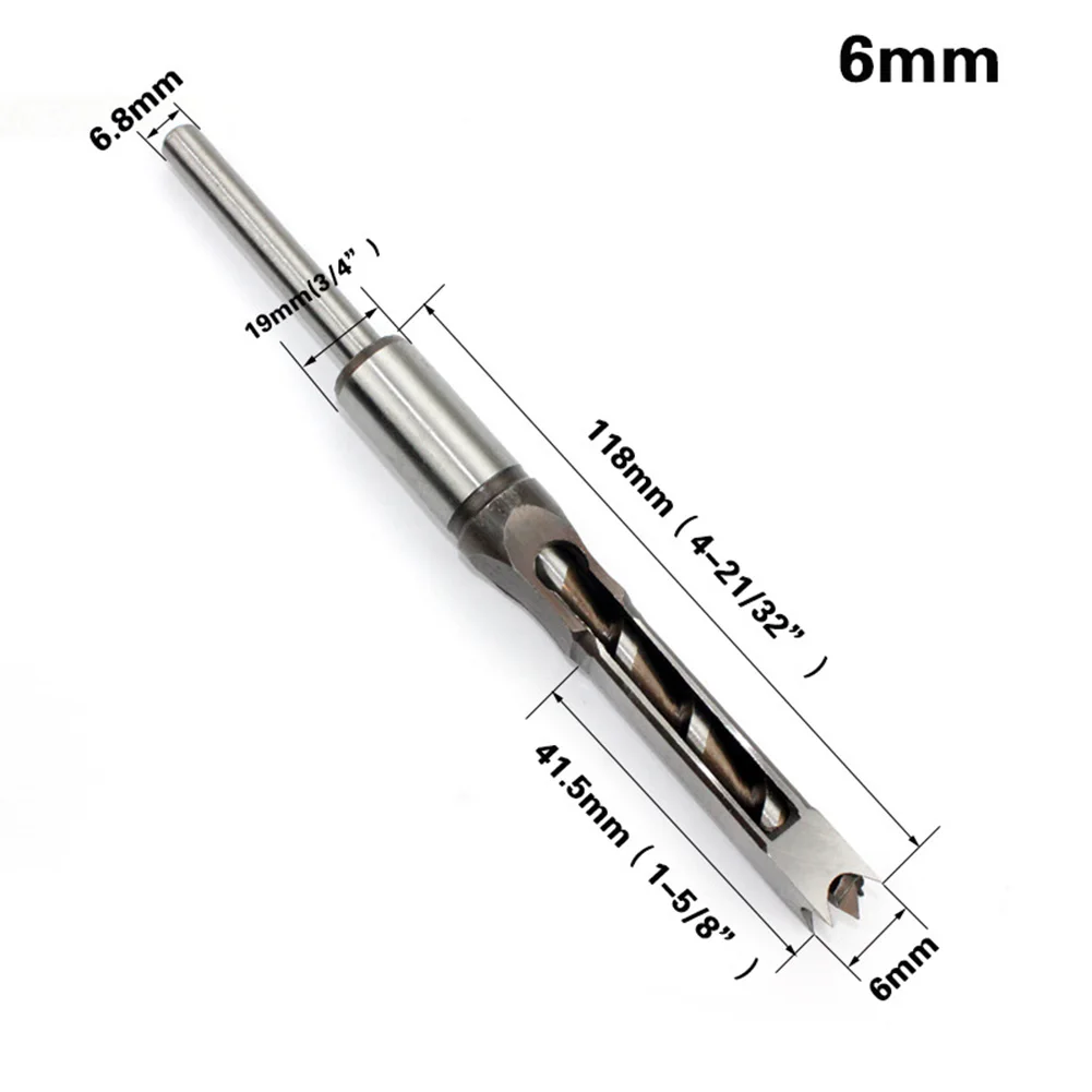 4pcs/Set Square-hole Drill Bit Woodworking High Speed Steel 6-10mm Wood Mortise HRC 48-50
4pcs/Set Square-hole Drill Bit Woodworking High Speed Steel 6-10mm Wood Mortise HRC 48-50