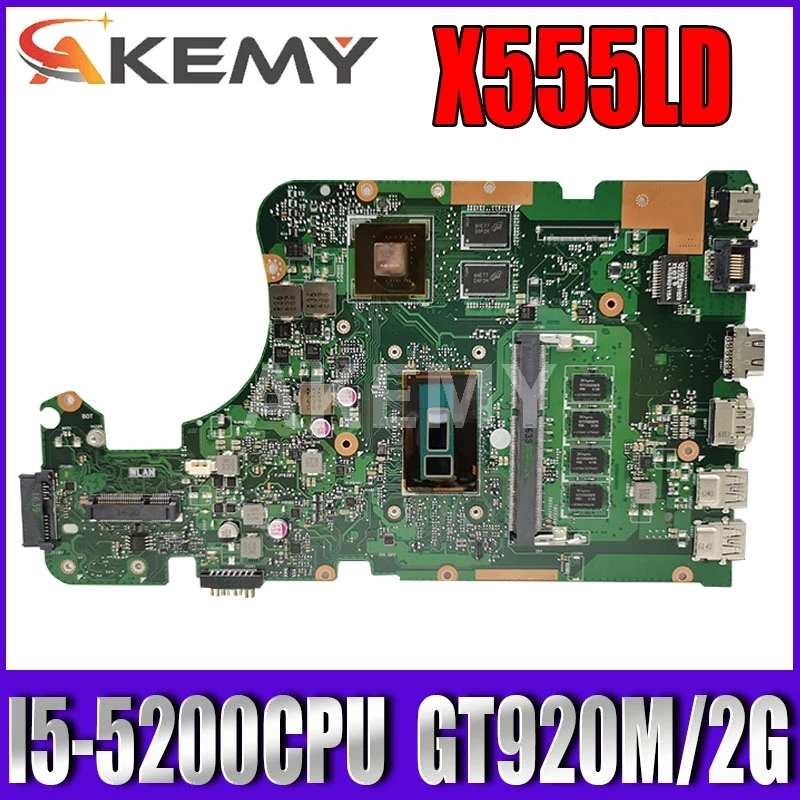 X555LJ/X555LD EDP motherboard GT920M/2G REV3.6 I5-5200CPU 4G RAM For ASUS W519L X555L X555LD X555LJ X555LB laptop mainboard Test
X555LJ/X555LD EDP motherboard GT920M/2G REV3.6 I5-5200CPU 4G RAM For ASUS W519L X555L X555LD X555LJ X555LB laptop mainboard Test