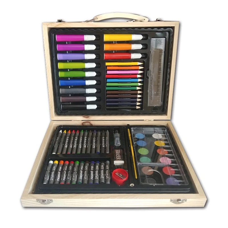Children's Brush Set Wooden Box Kindergarten Painting Tools Gift Art Supplies
Children's Brush Set Wooden Box Kindergarten Painting Tools Gift Art Supplies