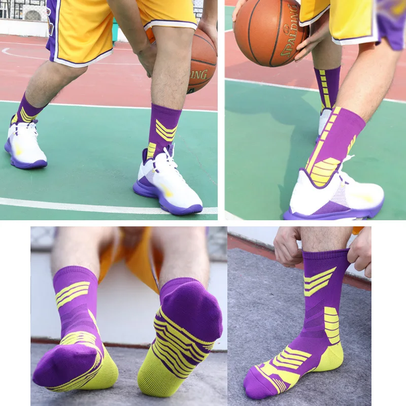 Cotton Nylon Basketball Socks High-top Towel Socks Sweat-absorbent Elite Sports Socks Mid-tube Basketball Socks Men SKH024
Cotton Nylon Basketball Socks High-top Towel Socks Sweat-absorbent Elite Sports Socks Mid-tube Basketball Socks Men SKH024