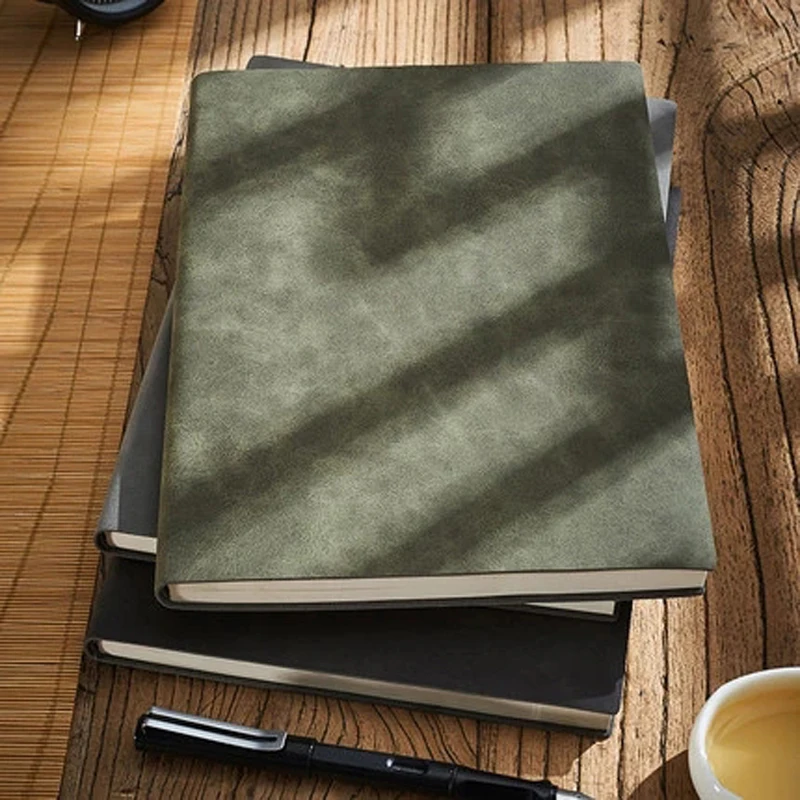 A4/B5 Business Diary Leather Soft Copy Office Notebook Agenda Journal Line Pages Thicken Sheepskin Notepad 260 Sheets Stationery 
A4/B5 Business Diary Leather Soft Copy Office Notebook Agenda Journal Line Pages Thicken Sheepskin Notepad 260 Sheets Stationery