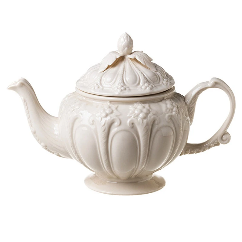 English Relief Retro Cream Coffee Cup Simple Afternoon Tea Set Creative Athens Ceramic Kettle Set
English Relief Retro Cream Coffee Cup Simple Afternoon Tea Set Creative Athens Ceramic Kettle Set