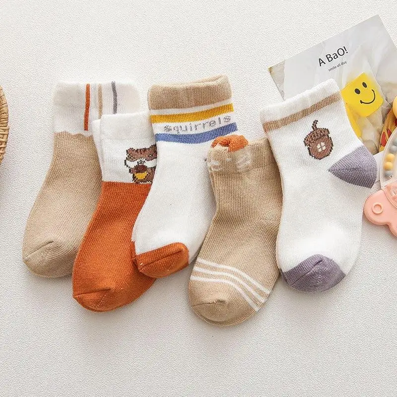 5 Pairs Baby Boy Socks Children Spring Autumn Winter Cartoon Socks for Girls Kids for Girls To School Sport Baby Girl Clothes
5 Pairs Baby Boy Socks Children Spring Autumn Winter Cartoon Socks for Girls Kids for Girls To School Sport Baby Girl Clothes