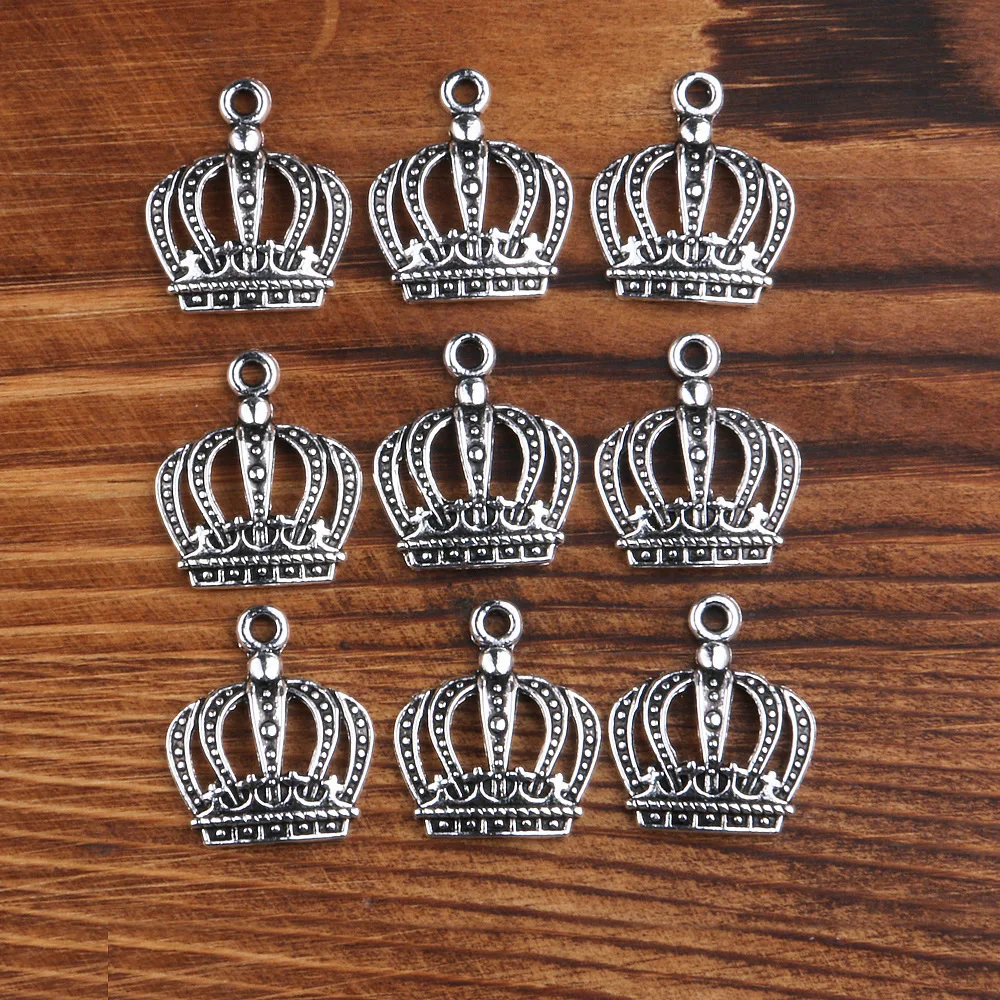 Crowning The World Crown-shaped Metal Zinc Alloy Pendant Necklace DIY Handmade Necklace Pendant Jewelry Accessories 20*24mm
Crowning The World Crown-shaped Metal Zinc Alloy Pendant Necklace DIY Handmade Necklace Pendant Jewelry Accessories 20*24mm