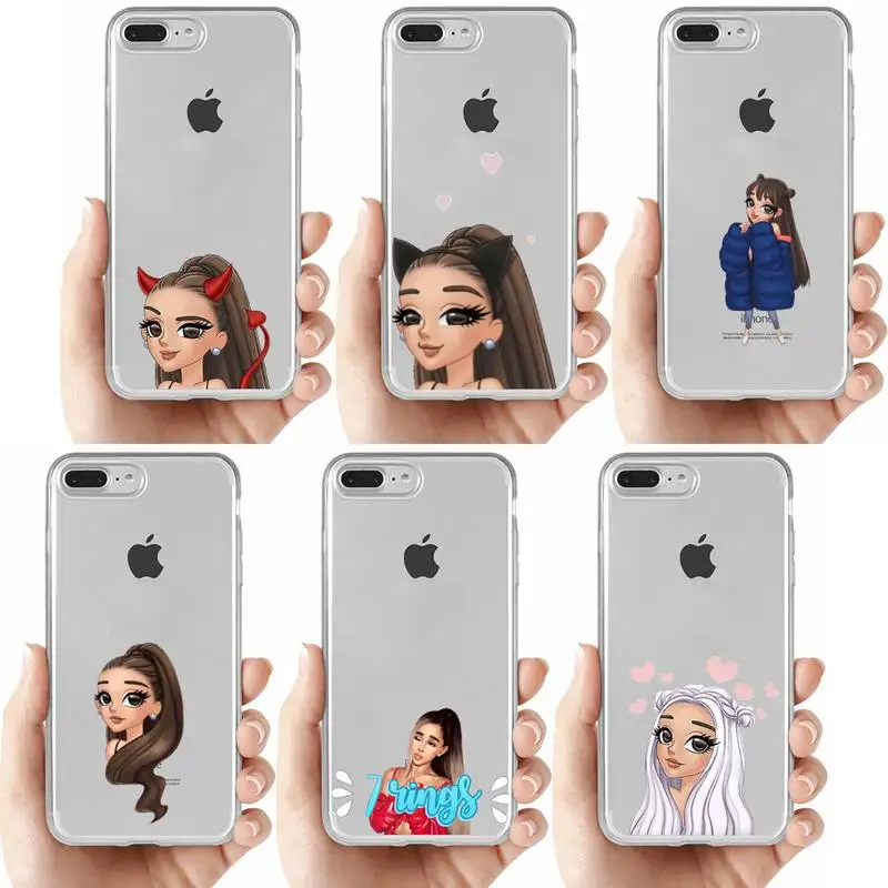 Cute cartoon Ariana Grande Phone Case for iPhone 11 12 13 mini pro XS MAX 8 7 6 6S Plus X 5S SE 2020 XR case
Cute cartoon Ariana Grande Phone Case for iPhone 11 12 13 mini pro XS MAX 8 7 6 6S Plus X 5S SE 2020 XR case