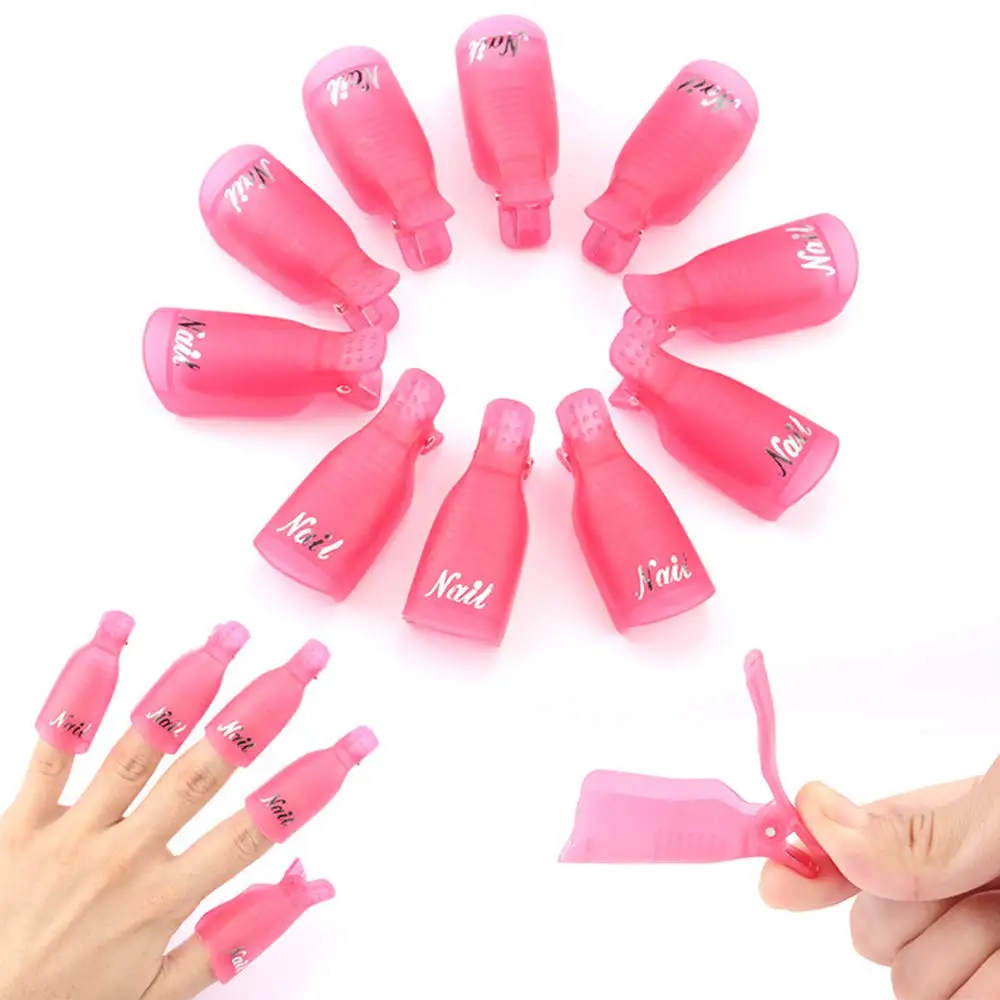 Ealicere 10Pcs Nail Art Gel Polish Remover Soak Off Cap Clip Pink UV Gel Polish Wrap Tool Fluid for Removal of Varnish
Ealicere 10Pcs Nail Art Gel Polish Remover Soak Off Cap Clip Pink UV Gel Polish Wrap Tool Fluid for Removal of Varnish