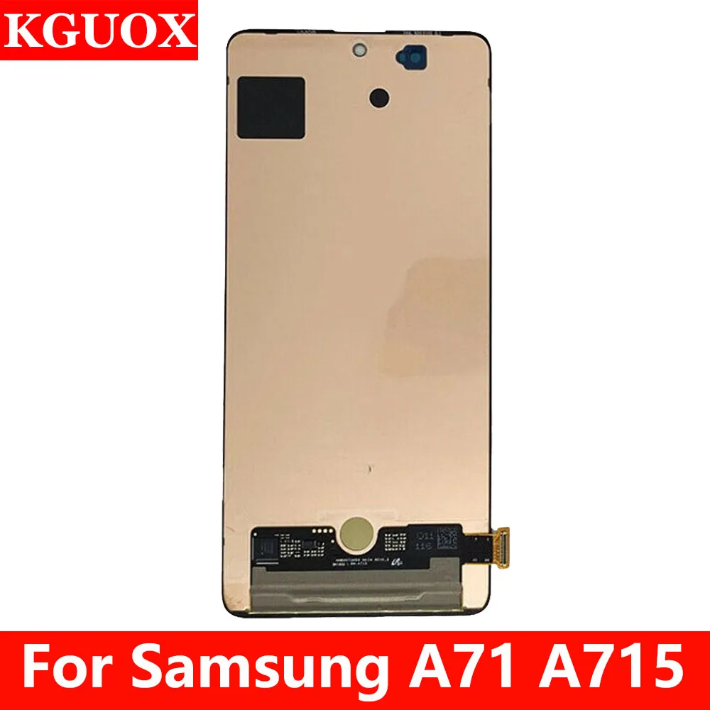 ЖК-дисплей Super AMOLED A71 для Samsung Galaxy A71 A715 A715F A715FD, дисплей с сенсорным экраном и дигитайзером в сборе для Samsung A715, ЖК-дисплей
ЖК-дисплей Super AMOLED A71 для Samsung Galaxy A71 A715 A715F A715FD, дисплей с сенсорным экраном и дигитайзером в сборе для Samsung A715, ЖК-дисплей