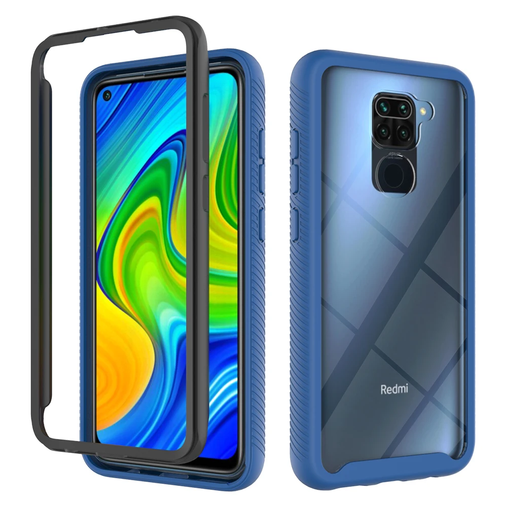 Модный бронированный противоударный чехол для телефона Xiaomi 360 9 Pro Max 2 в 1