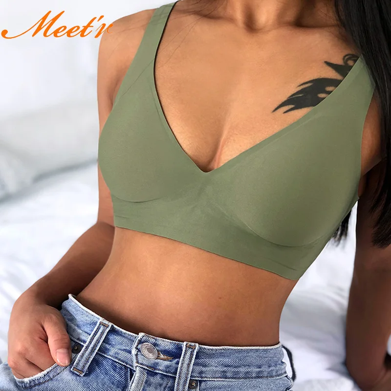 Meet'r Seamless Bra Women Push Up Underwear Wire Free Padded Lingerie Female Plus Size Comfortable Bralette Gathers intimates
Meet'r Seamless Bra Women Push Up Underwear Wire Free Padded Lingerie Female Plus Size Comfortable Bralette Gathers intimates
