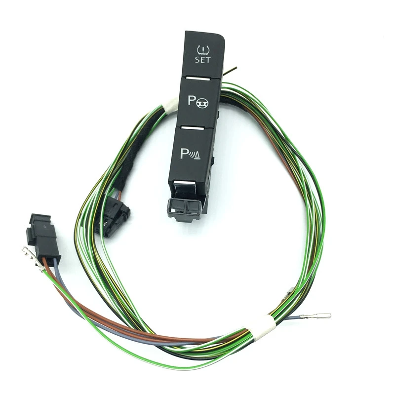For VW Golf 7 MK7 Reversing radar Parking Assist TPMS Tire Pressure Monitoring Switch Button Wiring Harness Cable 5GG 927 238 E
For VW Golf 7 MK7 Reversing radar Parking Assist TPMS Tire Pressure Monitoring Switch Button Wiring Harness Cable 5GG 927 238 E