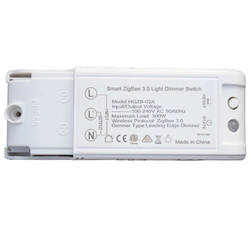 Smart ZigBee 3.0 Light Dimmer DIY Smart Home Modified Switch for Echo Plus Alexa SmartThings Remote Control App
Smart ZigBee 3.0 Light Dimmer DIY Smart Home Modified Switch for Echo Plus Alexa SmartThings Remote Control App