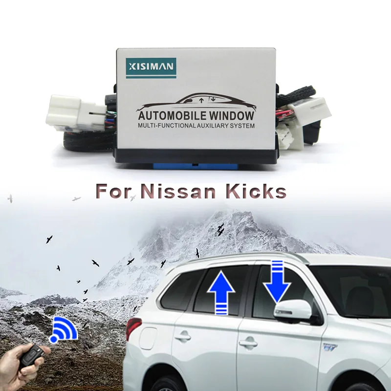 Автоматический доводчик окон для Nissan Kicks, модуль для открытия и закрытия окон автомобиля
Автоматический доводчик окон для Nissan Kicks, модуль для открытия и закрытия окон автомобиля