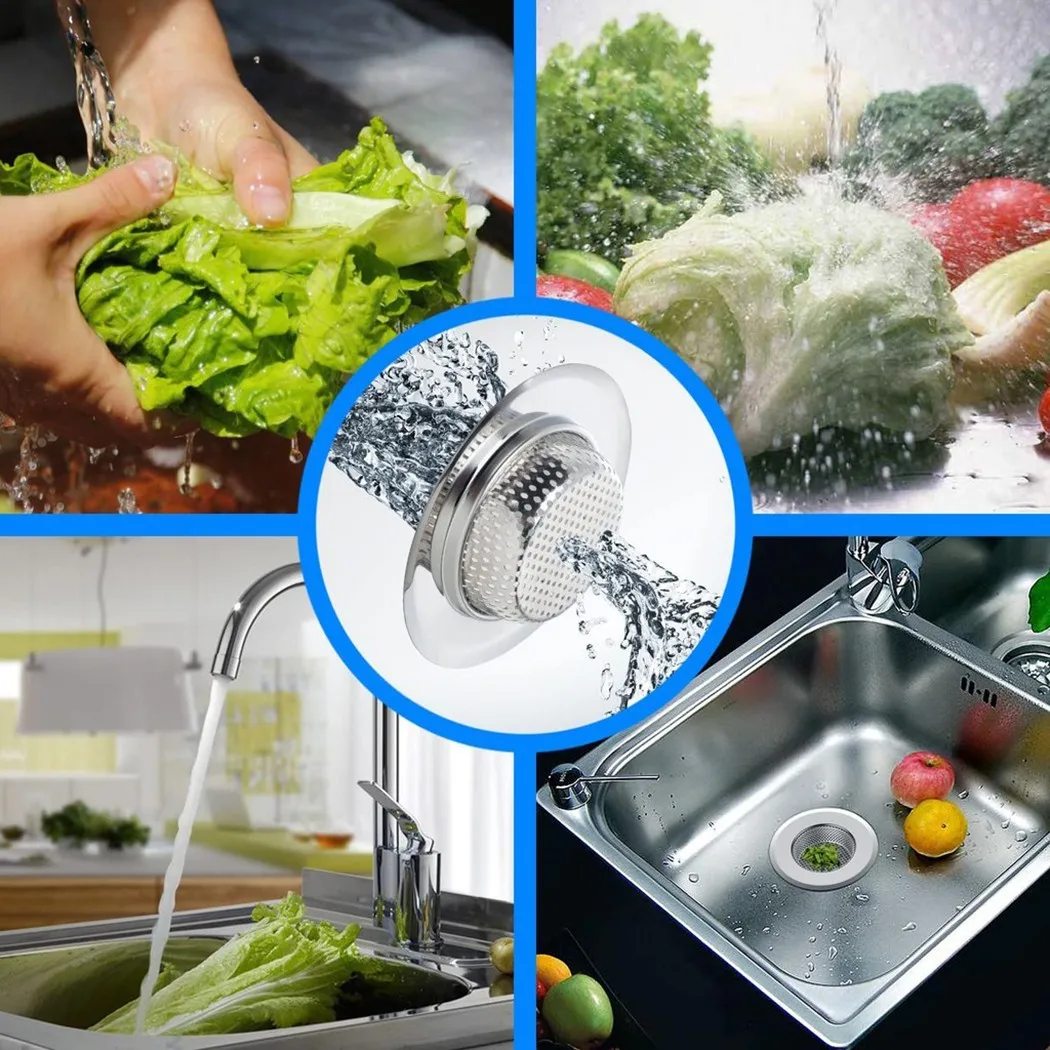 1 X Sink Strainer Household Drain Filter Stainless Steel Sink,strainer Sewer Bathtub Floor Drain In Stock
1 X Sink Strainer Household Drain Filter Stainless Steel Sink,strainer Sewer Bathtub Floor Drain In Stock